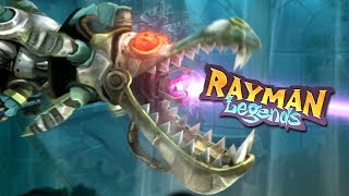 Rayman Legends 100 Guide  20000 Lums Under the Sea [upl. by Enilkcaj]