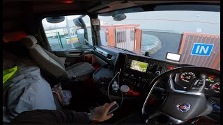 DRIVING A HGV CLASS 1 EASY DAY  UK VLOG [upl. by Nodgnal]