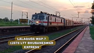 Lalaguda Wap7  12878 Ltt Bhubhneswar Express [upl. by Howlend]