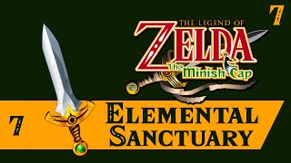 The Legend of Zelda The Minish Cap  7 Elemental Sanctuary  Dubbed Walkthrough [upl. by Talie]