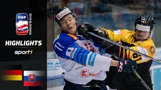 DEBTeam mit Comeback Deutschland – Slowakei 32  Highlights  IIHF EishockeyWM 2019  SPORT1 [upl. by Jala]