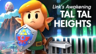 Links Awakening  Tal Tal Heights Heroic Piano Cover [upl. by Eanahc]