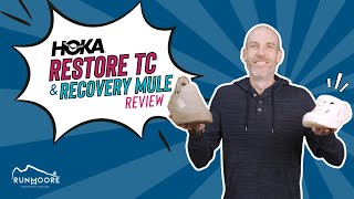 Hoka Restore TC and Recovery Mule Review [upl. by Robbie]