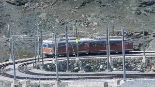 Mit der Zahnradbahn hinauf zum Gornergrat [upl. by Ragse]