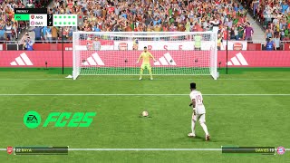 EA Sports FC 25  Arsenal Vs Bayern Munich  PENALTY SHOOTOUT PS5 [upl. by Lois]