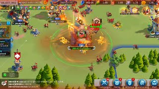 Rise Of Kingdom  F2P dipenjara 2x dan dirally 2x [upl. by Ameehs]