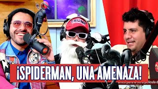 ¡SPIDERMAN UNA AMENAZA  La Liga de los Súper Cuates [upl. by Brinkema]