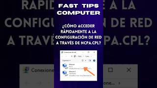 ¿Cómo acceder rápidamente a la configuración de red a través de ncpacpl en Windows 10 [upl. by Janaye852]