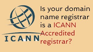 How to find ICANN accredited Domain name registrars [upl. by Anetsirk]