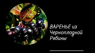 У Вас есть Черноплодная Рябина Варенье из Черноплодной Рябины [upl. by Erdnaed313]