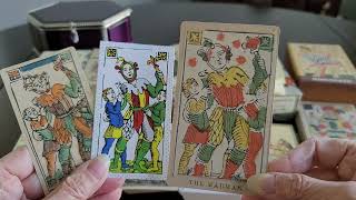 Comparison of Minchiate Tarot Decks Introducing the Minchiate Al Cigno [upl. by Neleag608]