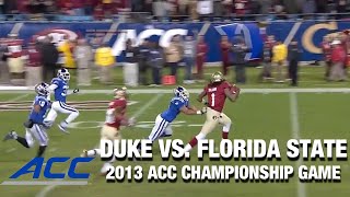 Duke vs Florida State Championship Game  ACC Football Classic 2013 [upl. by Feld]