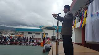 DISCURSO POR INAUGURACION JORNADAS DEPORTIVAS ESTUDIANTILES [upl. by Releehw467]