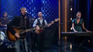 Straylight Run  The Words We Say Live At Late Night With Conan OBrien 08102007 HD [upl. by Natala451]