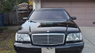 w140 MercedesBenz S600 L AMG longwheelbase S class 1995 [upl. by Lissy]