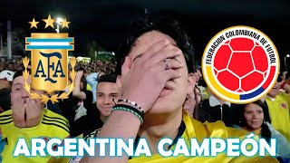 🏆ARGENTINA CAMPEÓN🏆REACCION 🇦🇷ARGENTINA VS COLOMBIA🇨🇴COPA AMERICA 2024 [upl. by Kumar]