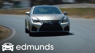 2018 Lexus RC F Review  Edmunds [upl. by Nomihs]