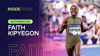 Faith Kipyegon  Motherhood [upl. by Ynnavoeg]