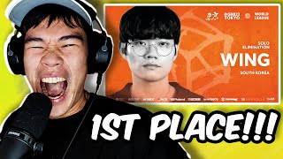 SXIN Reacts  WING 🇰🇷  GRAND BEATBOX BATTLE 2023 WORLD LEAGUE  Solo Elimination [upl. by Mohamed]