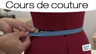 Cours de couture  bien prendre ses mesures [upl. by Dao280]