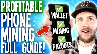 How to make money mining on your phone FULL SETUP GUIDE [upl. by Aitret]