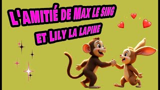 Lamitié de Max le sing et Lily la lapine  Histoire pour endormir les petit ❤ [upl. by Thomas]