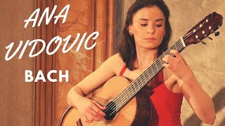 Ana Vidovic plays from the Cello Suite No 1 Prelude in G Major BWV 1007  BACH [upl. by Theone667]