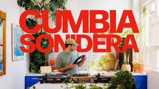 Cumbia Sonidera Mix Vinyl Studio Session with backyardmango [upl. by Aramit]