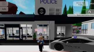 Brookhaven 🏡 A Police Officer [upl. by Ynnor]