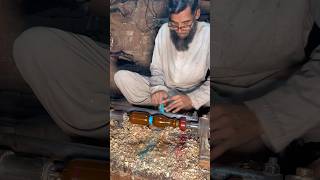 Amazing process of making wood cot legs shorts wooden process [upl. by Ariajay]