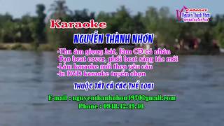 Karaoke vọng cổ BẾN NHỚ ĐÒ XƯA  KÉP Tg Thanh Xuân [upl. by Ursa]