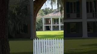 Destrehan Plantation House in Destrehan Louisiana plantation architecture oaktrees balconies [upl. by Agnew]