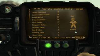 Fallout 3 Karma Cheat Pipboy 3000 Proof [upl. by Raney]