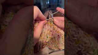 Tinking or unknitting onecolor brioche [upl. by Eirahcaz]