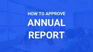 Annual Report in Estonia  How to approve it [upl. by Rodrich]