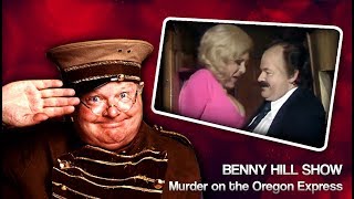 Murder on the Oregon Express  Classic Benny Hill Show [upl. by Ymac]