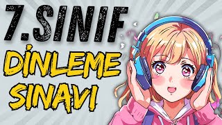 İNGİLİZCE DİNLEME SINAVI 7 SINIF  1DÖNEM 1 YAZILI [upl. by Gabey]