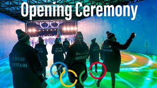 Opening Ceremony Beijing 2022 Olympics  Team GB  Vlog 23 [upl. by Monique]