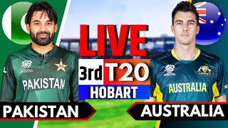 Pakistan vs Australia 3rd T20  Live Cricket Match Today  PAK vs AUS Live Match Today  PAK vs AUS [upl. by Fayth]