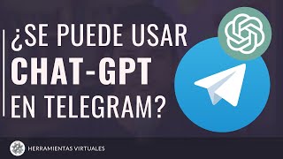 ¿ChatGPT en Telegram  ¿Cómo usar ChatGPT en Telegram [upl. by Ann-Marie]