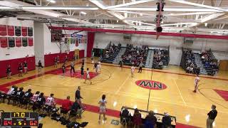 NiagaraWheatfield vs Newfane High School Boys Varsity Basketball [upl. by Westley]