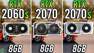 RTX 2060 Super vs RTX 2070 vs RTX 2070 Super  Big Differences [upl. by Nesila]