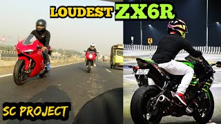 INDIAs Most Louded ZX6R🔥Extremely LOUD💥 [upl. by Analle]