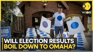 US Elections 2024 Will Nebraskas Most Populous City Omaha Swing the State  WION News [upl. by Houlberg]