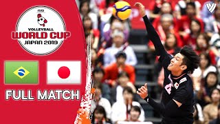 Brazil 🆚 Japan  Full Match  Men’s Volleyball World Cup 2019 [upl. by Llezo]