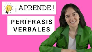 ¡¡¡Aprende las PERÍFRASIS VERBALES en español👍 [upl. by Yasibit]