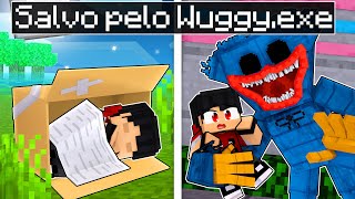 Fui Salvo pelo HUGGY WUGGYEXE no Minecraft ‹‹ P3DRU ›› [upl. by Larok146]