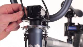 Diamondback Tech BMX Gyro Brake Cable Installation and Adjust [upl. by Sheff]