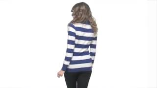 US Polo Assn  Stripe Sweater with Cowl Neck SKU8063367 [upl. by Anuala660]