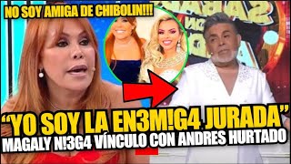 Magaly Medina niega su amistad con Andrés Hurtado “Era la enemiga juradaquot [upl. by Colleen]